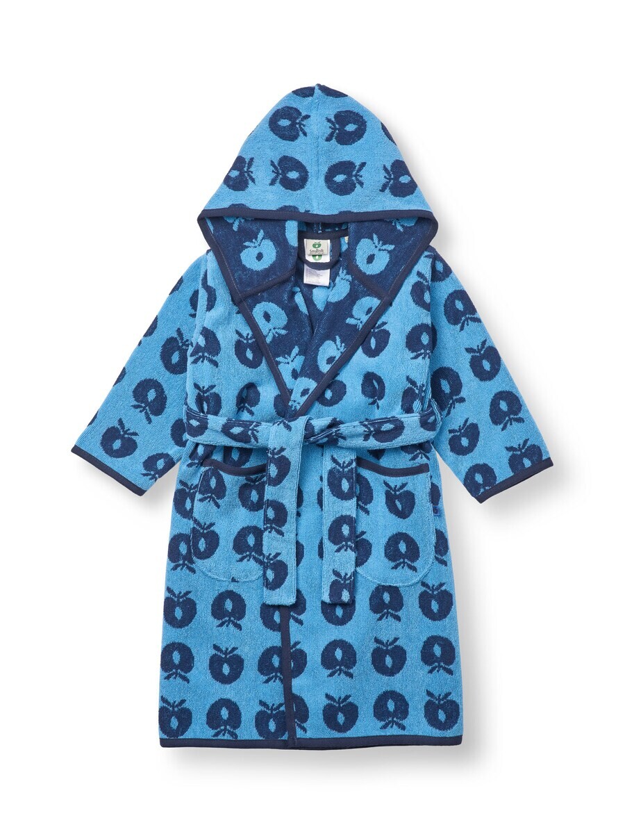 

Халат Småfolk Bathrobe Apfel, синий