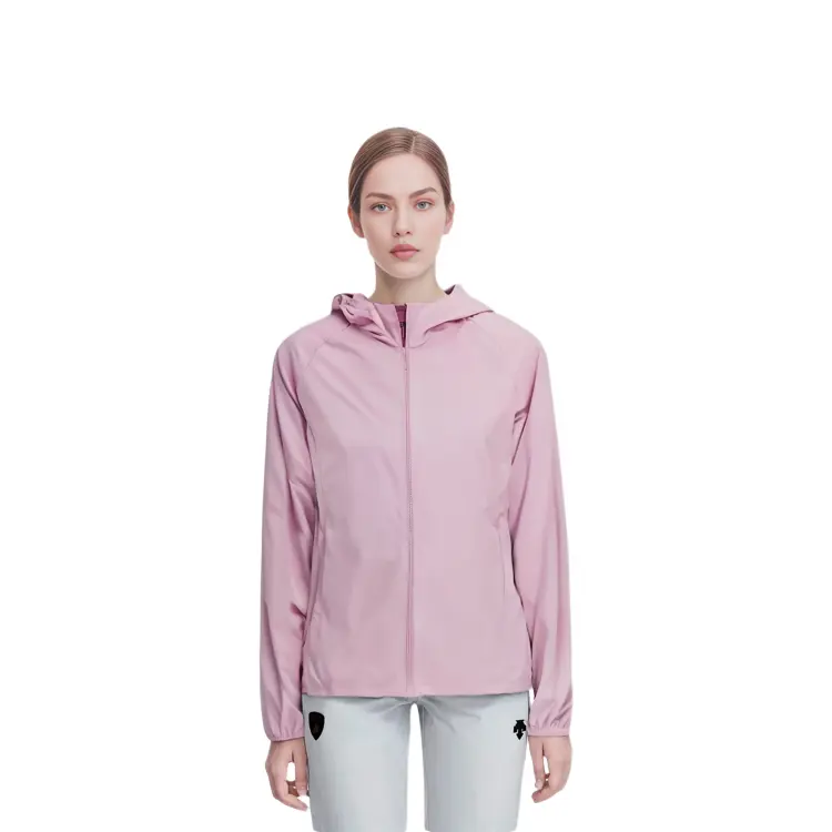 Ветровка Uniqlo с защитой от ультрафиолета, 11 розовый
