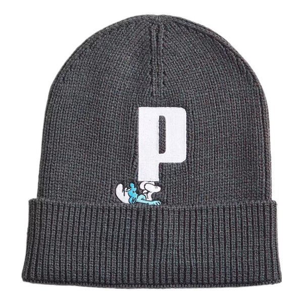 

Бейсболка x the smurfs beanies 'grey white blue' Puma, серый