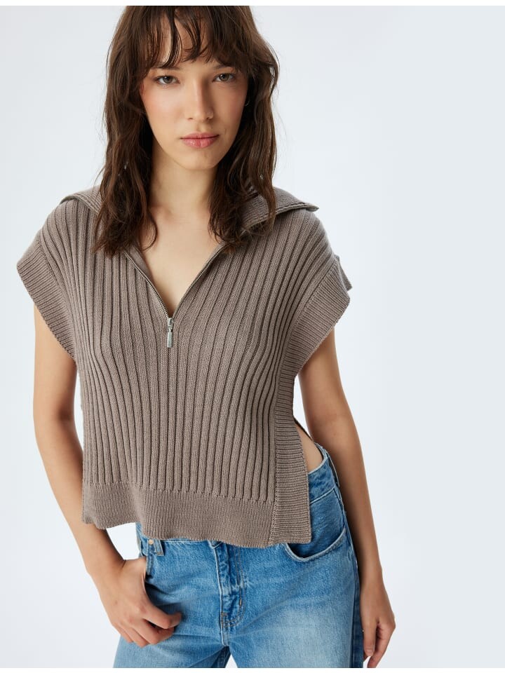 

Жилет KOTON Sweater, светло-коричневый