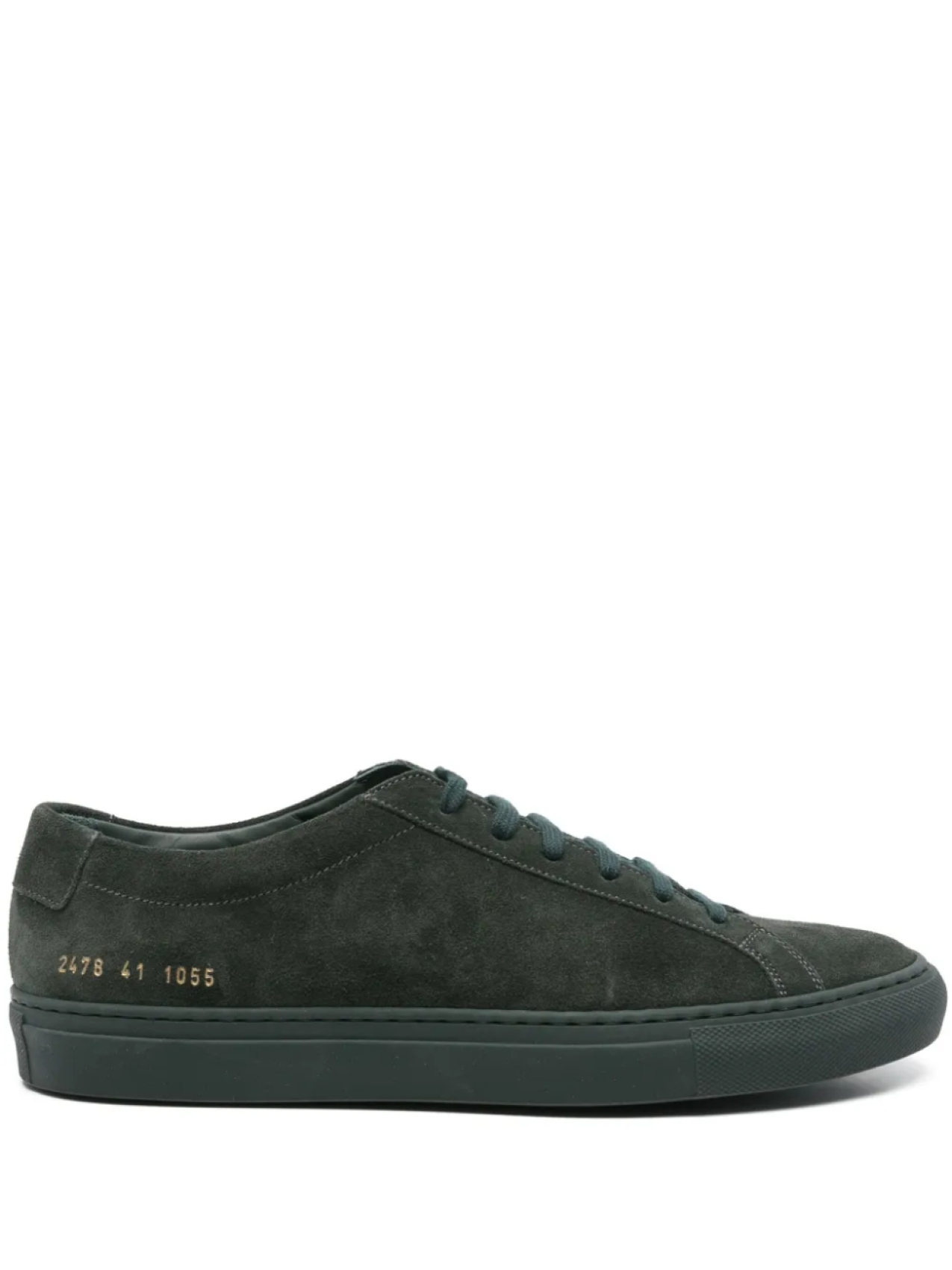 

Замшевые кеды Common Projects, зеленый
