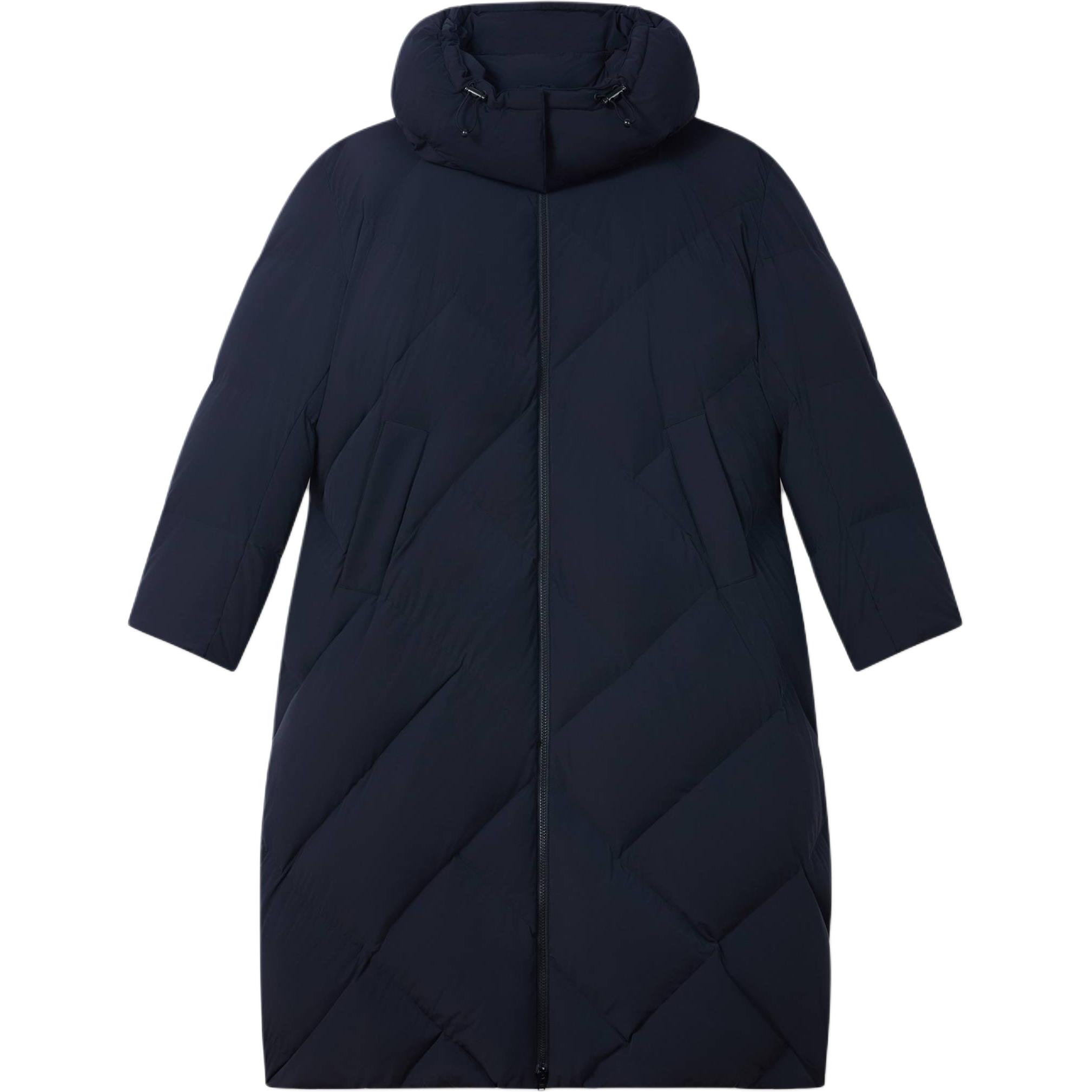 

KENZO Длинное пальто с плетением, Black