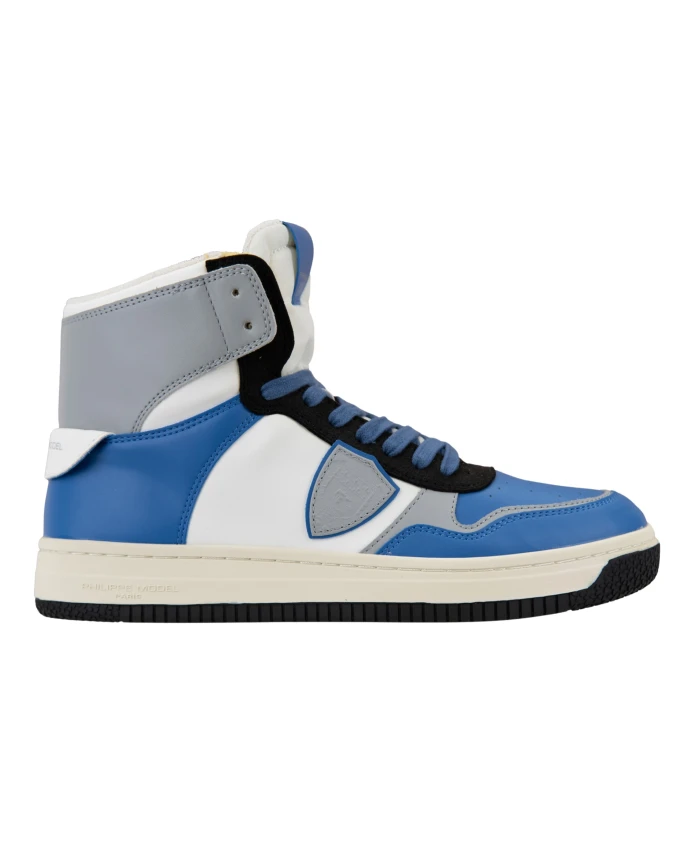 

Мужские высокие кроссовки на шнуровке Philippe Model, мультиколор