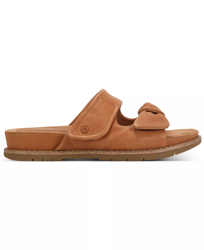 Женские сандалии Zova Open Toe Casual Flat Rockport, коричневый — фото 2