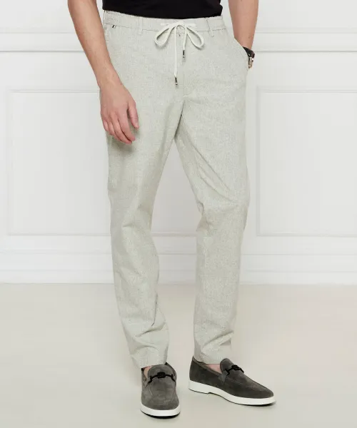 

Брюки чинос h-kane-rds Tapered fit Boss, серый