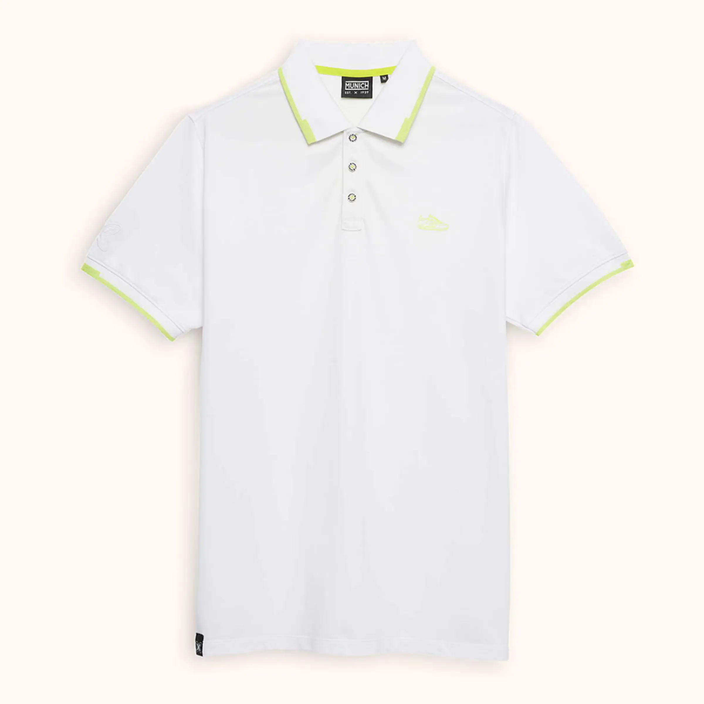 

Поло мужское Slam Lifestyle Munich, белый