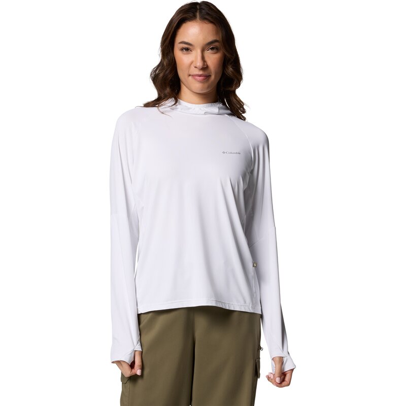 

Рубашка Skien Valley с капюшоном Columbia, белый