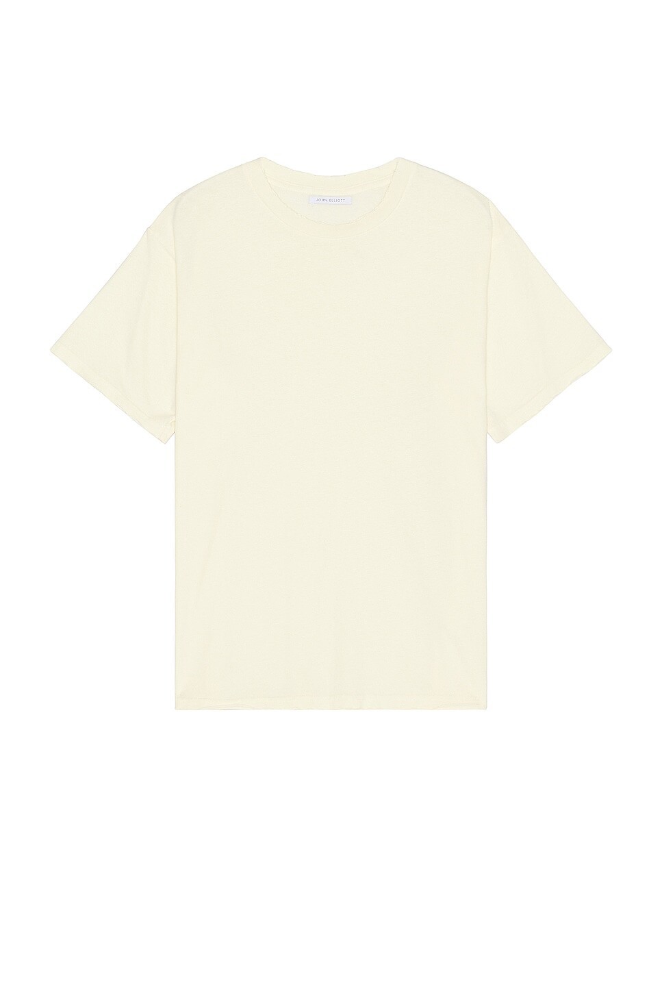 

Футболка John Elliott Folsom Cropped, цвет Vintage White