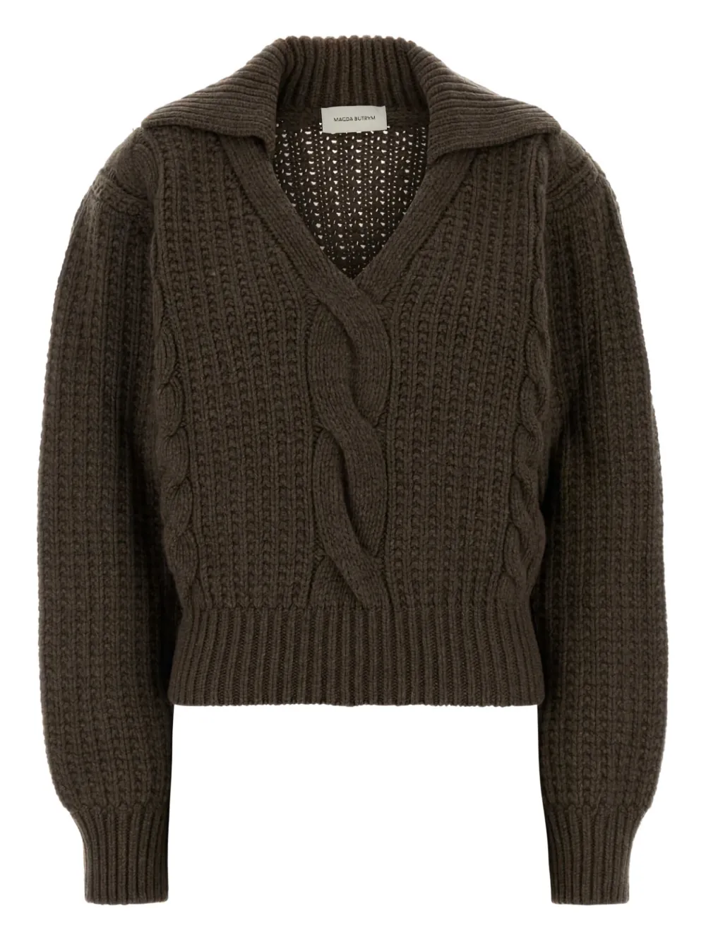 

Кашемировый свитер Magda Butrym, коричневый