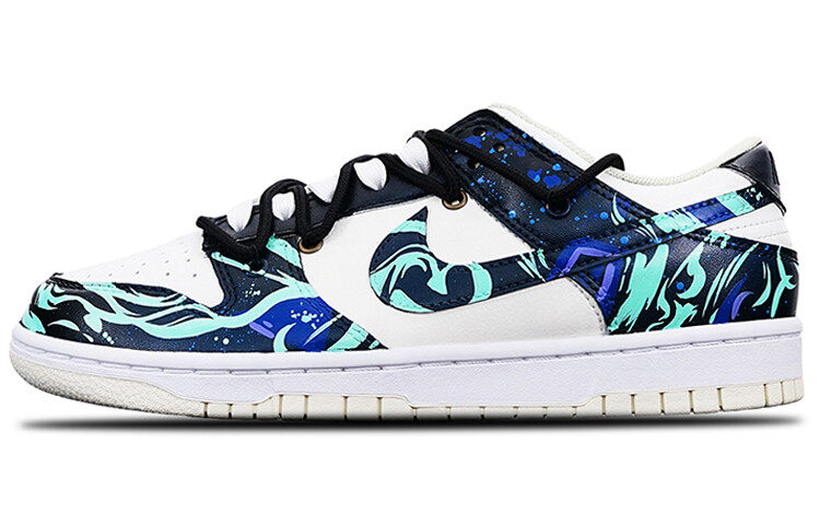 

Кроссовки Nike Dunk Skateboard Shoes Men Low-Top Purple/Blue/White