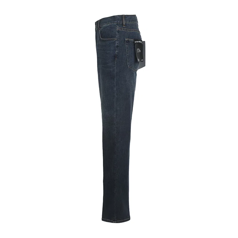 Джинсы SS26 Men's Blue EMPORIO ARMANI, Dark Blue — фото 4