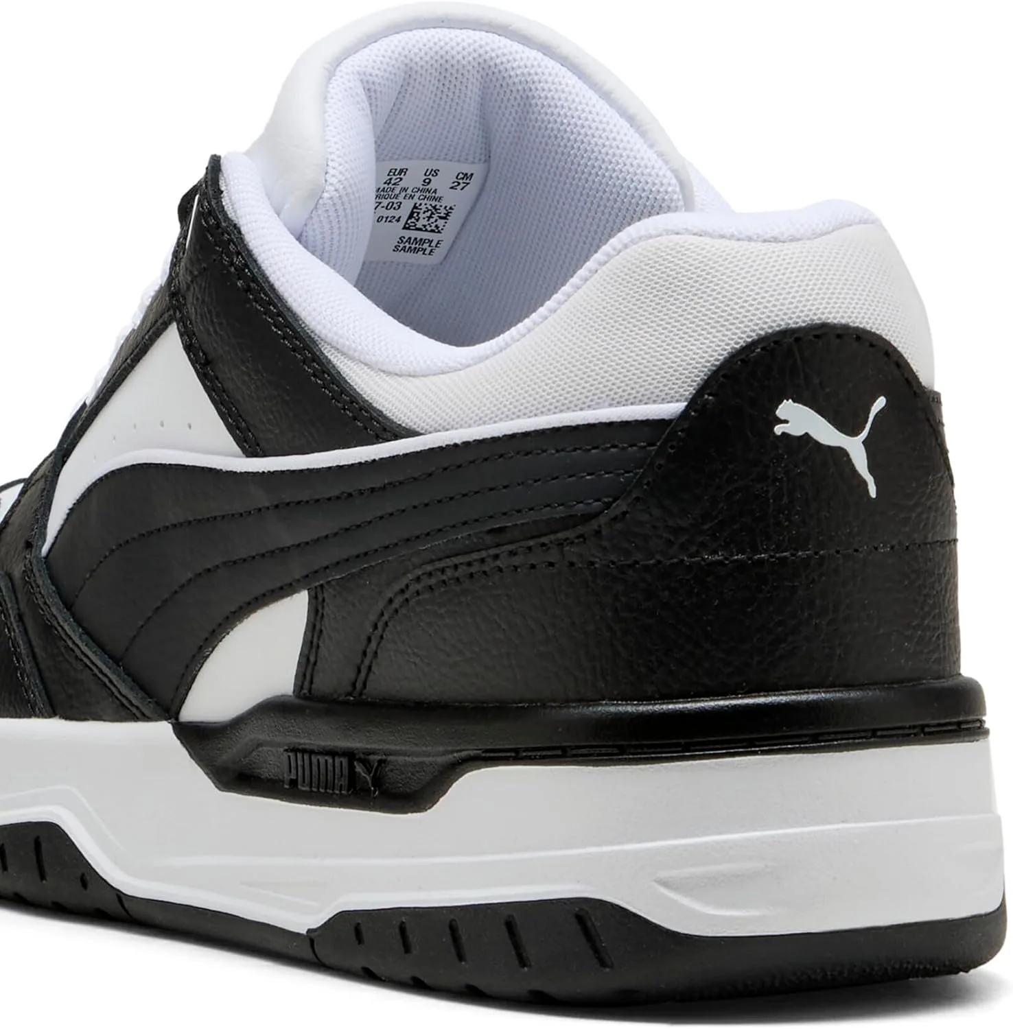 Мужские кроссовки PUMA Rebound Retro, белый/черный/серый — фото 3