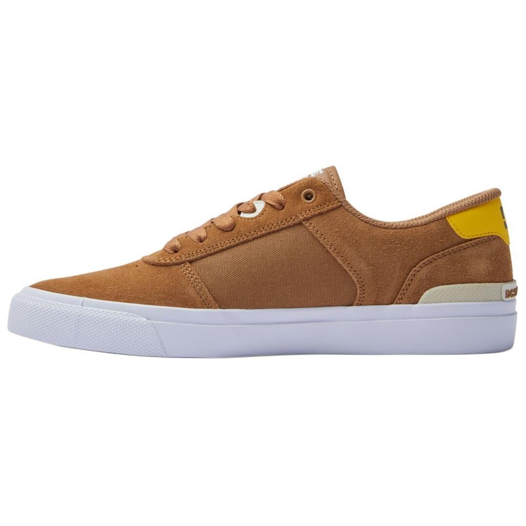 

Кроссовки DC Shoes Skateboarding Shoes Men Low-top Brown, коричневый