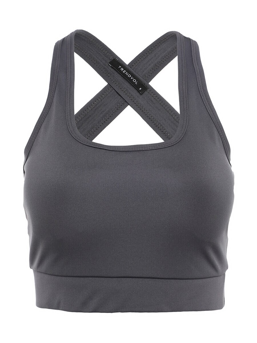 

Спортивный бюстгальтер Trendyol Bralette Sports Bra, антрацит