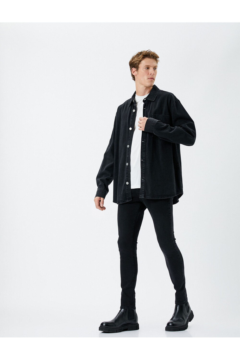 

Джинсы Super Skinny Fit - Justin Jean Koton, черный