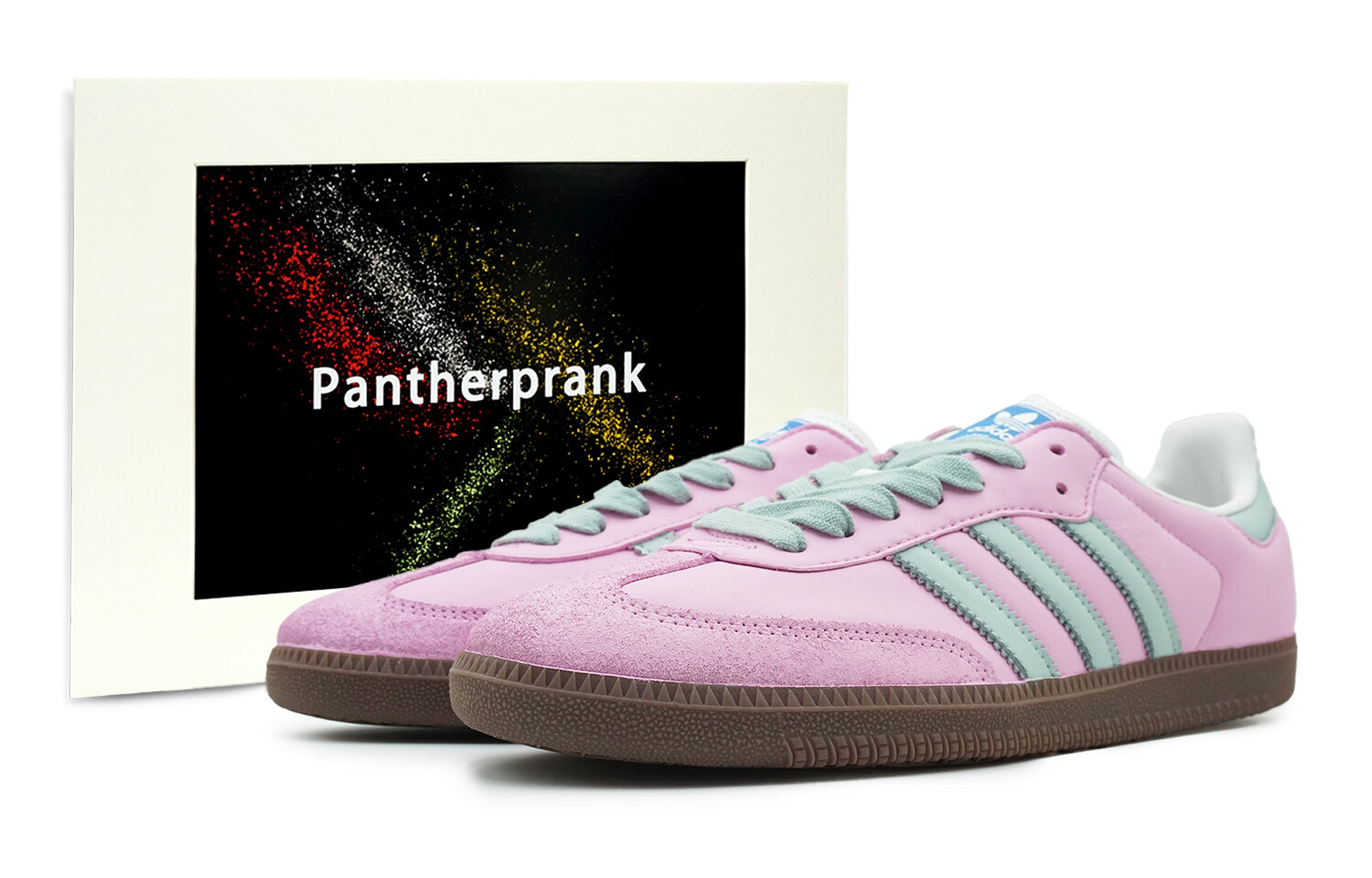 

Кроссовки для скейтбординга SAMBA OG, унисекс, низкие, фиолетовый/синий Adidas Originals