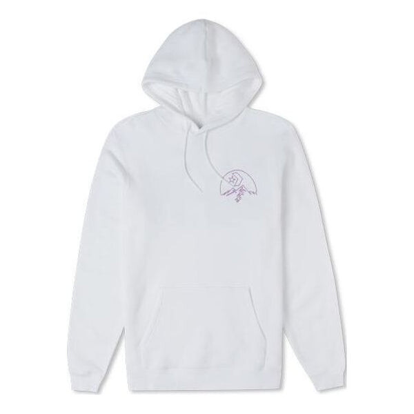 

Толстовка mountain logo hoodie 'white' Converse, белый