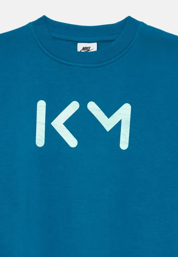Толстовка kylian mbappe club crew Nike Performance, Green Abyss/Igloo — фото 3