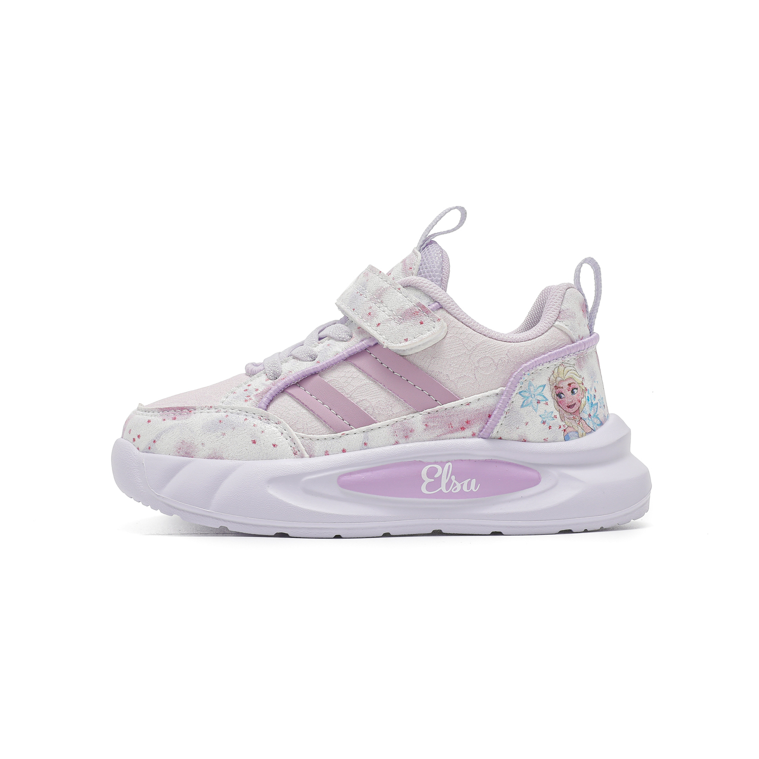 

Нескользящие устойчивые к истиранию низкие кроссовки для бега kids' Disney, Lavender[Waterproof Leather Upper]