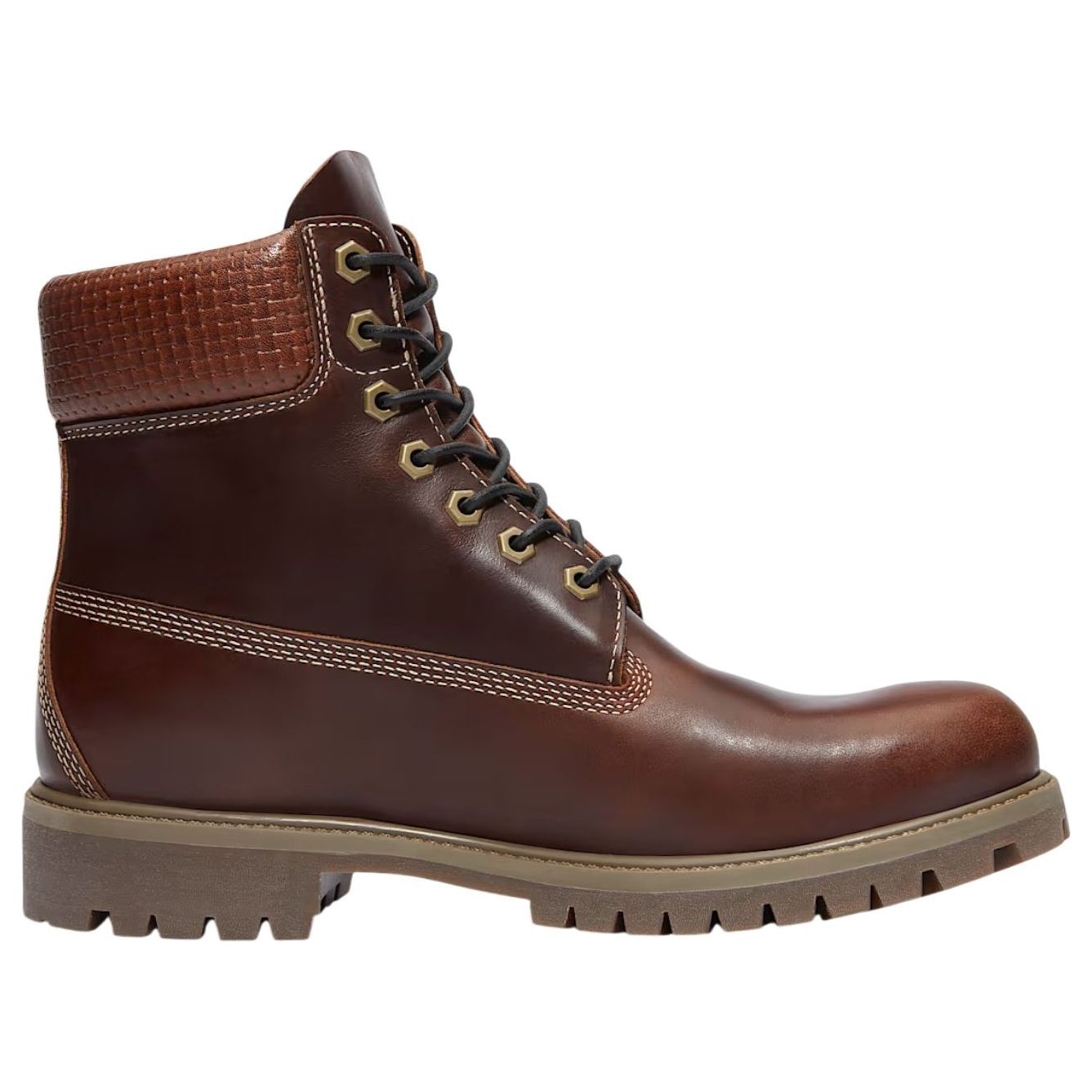 Водонепроницаемые ботинки Timberland 6 Inch Premium, цвет «коричневый, полностью зернистый, черный» — фото 2