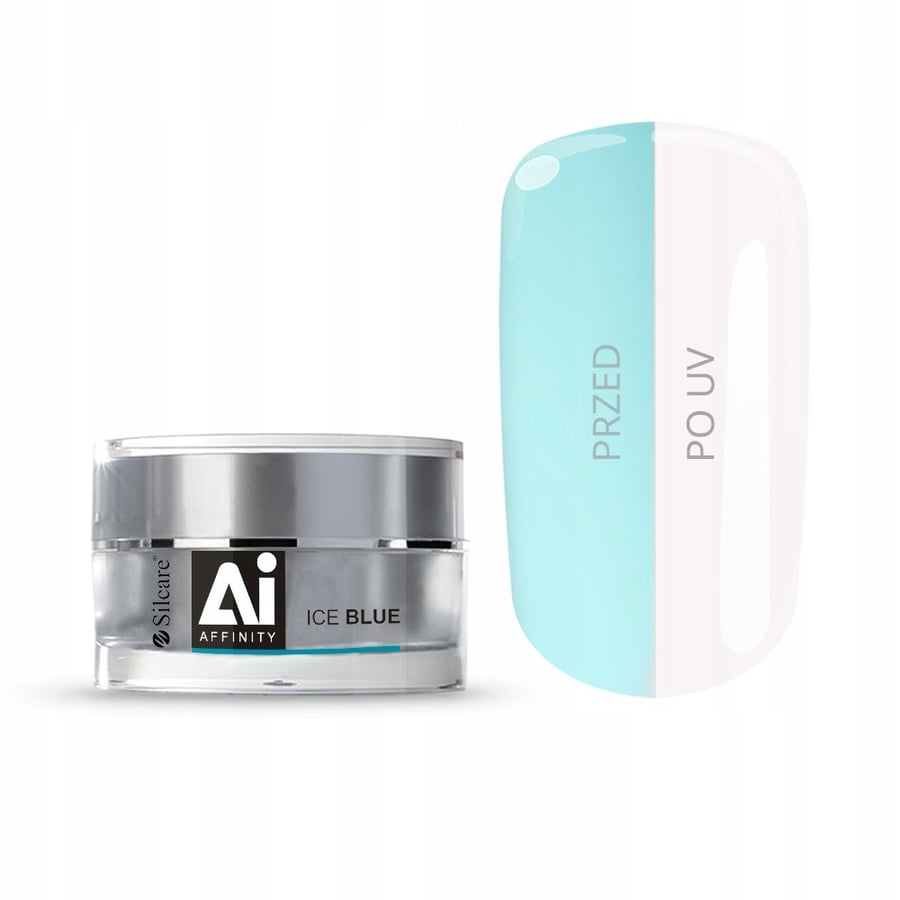 

Silcare Builder Gel UV LED для ногтей Affinity Ice Blue 30 г