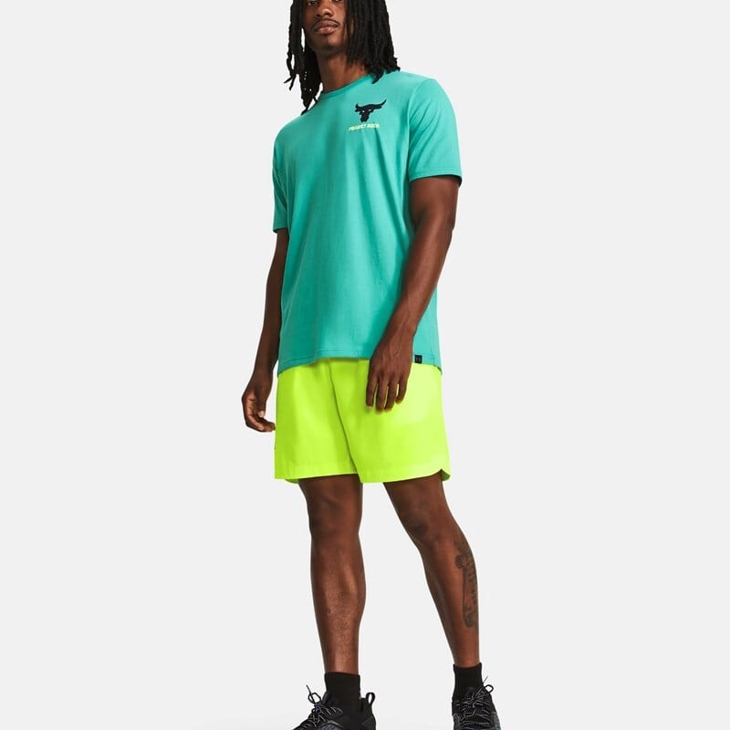 

Мужская футболка Project Rock LC Brahma Under Armour, бирюзовый