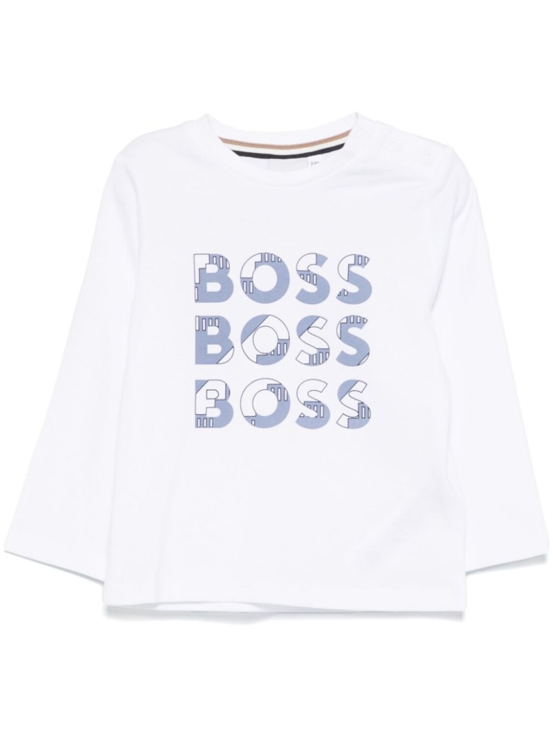 

Футболка с логотипом BOSS Kidswear, белый