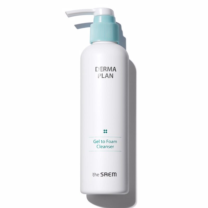 

Очищающая пенка для лица Derma plan espuma limpiadora The saem, 180 мл
