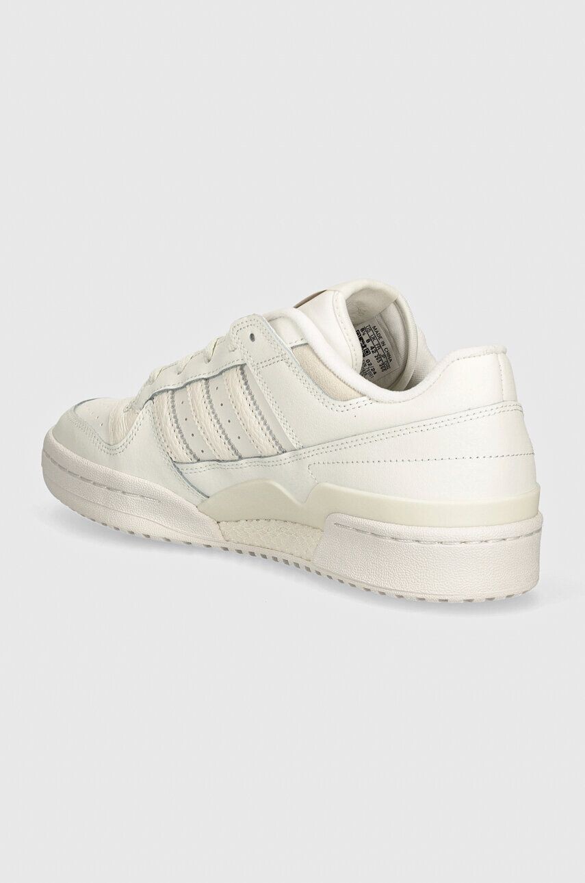 Adidas Originals Forum Низкие кожаные кроссовки, белый — фото 4