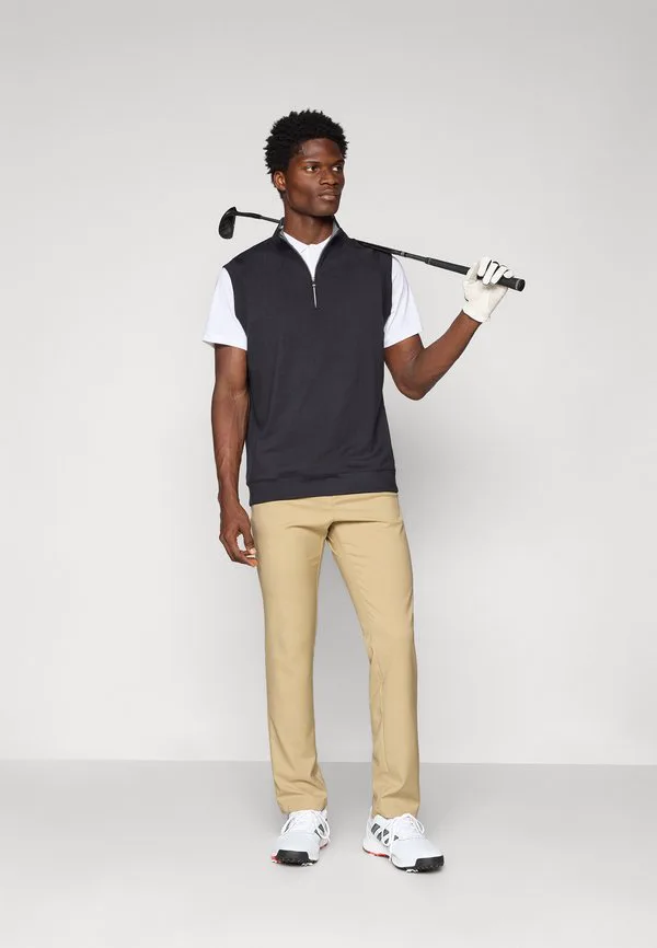 Классический жилет ultimate365 с застежкой-молнией до середины груди Adidas Golf, Black — фото 2