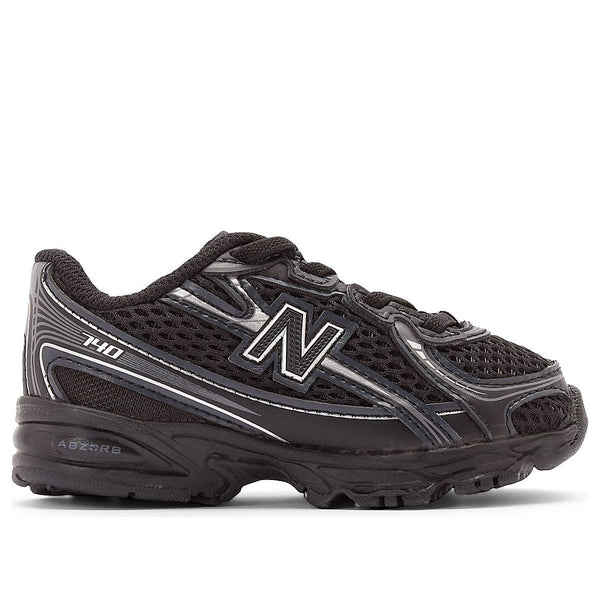 Кроссовки 740 bungee lace New Balance, черный — фото 2