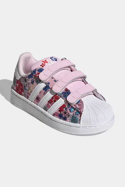 Кроссовки детские SUPERSTAR II Adidas Originals, розовый — фото 2