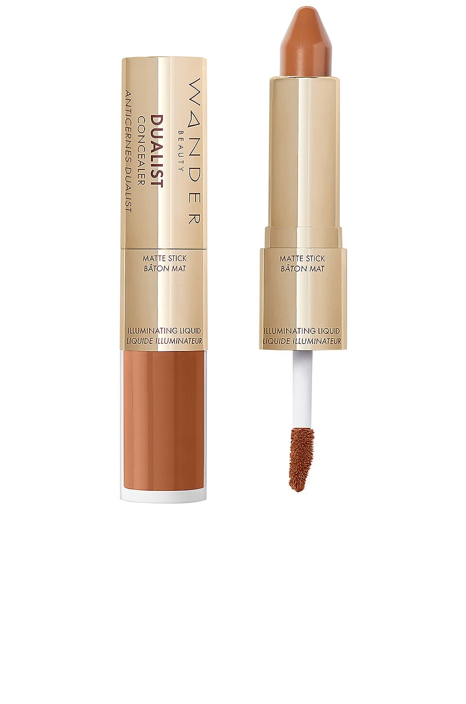 

Консилер Wander Beauty Dualist Matte And Illuminating, цвет Rich Deep