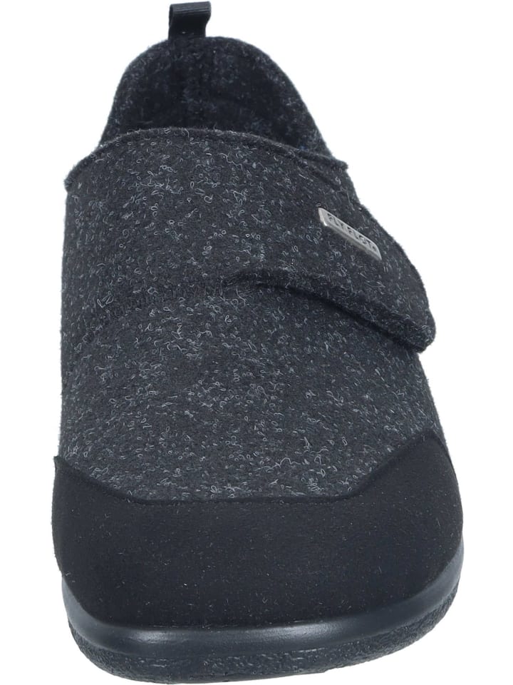 FlyFlot Классические домашние тапочки черного цвета — фото 3