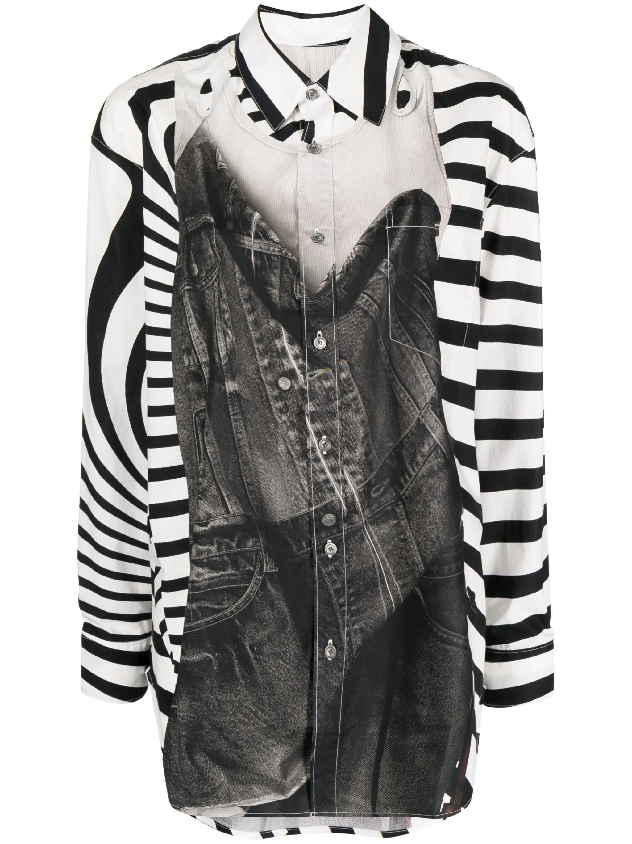 

Футболка с графичным принтом Jnby, черный