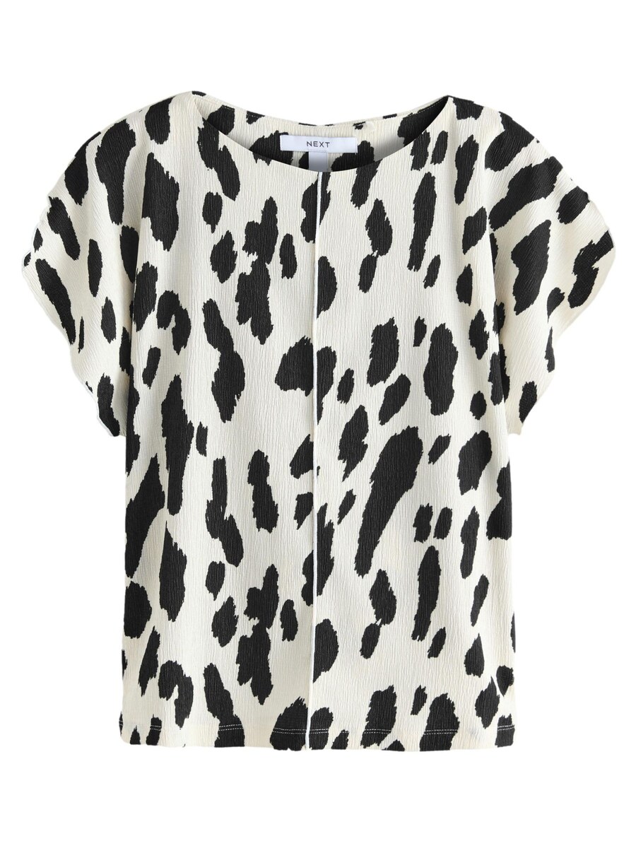 

Блуза Next, цвет Black/Wool white