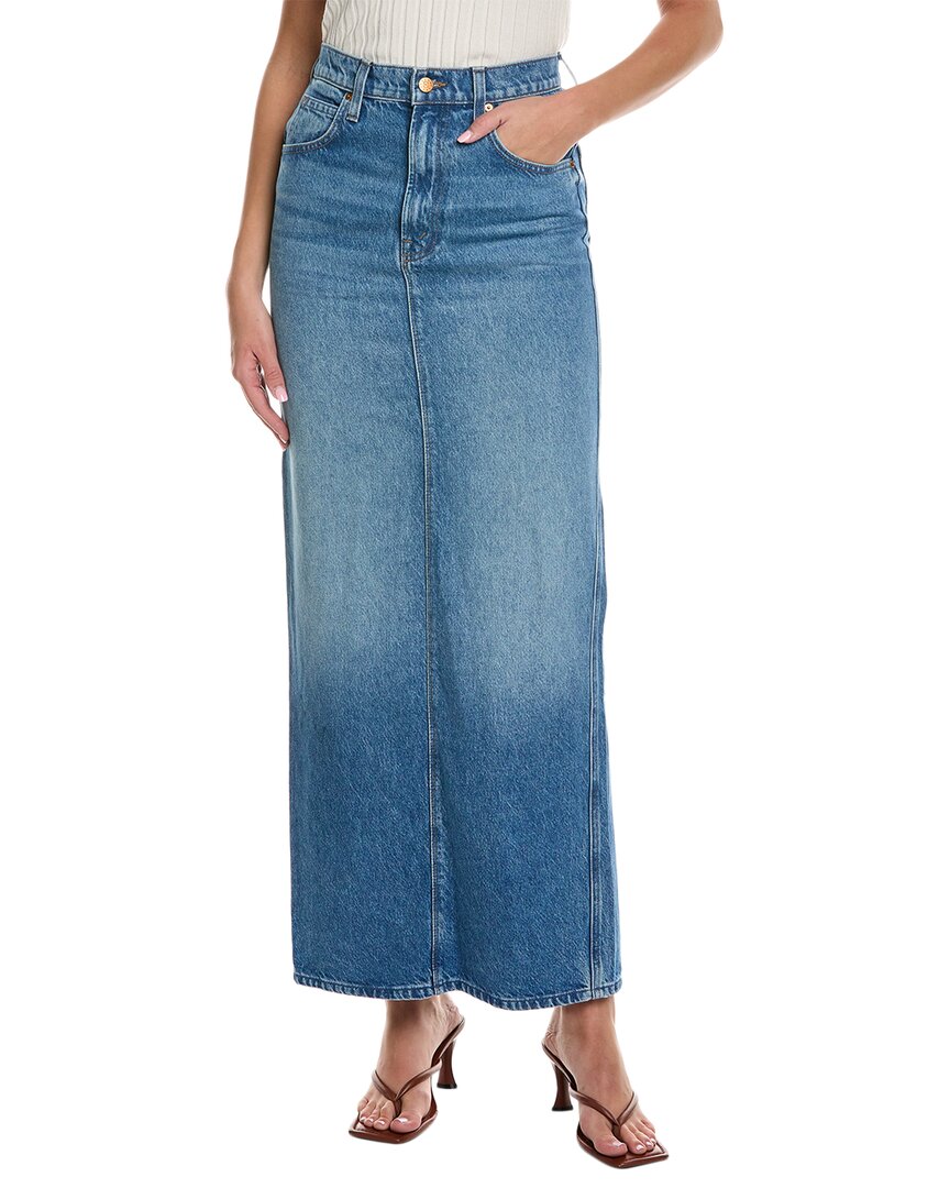 

MOTHER Джинсовая юбка Candy Stick Maxi, синий