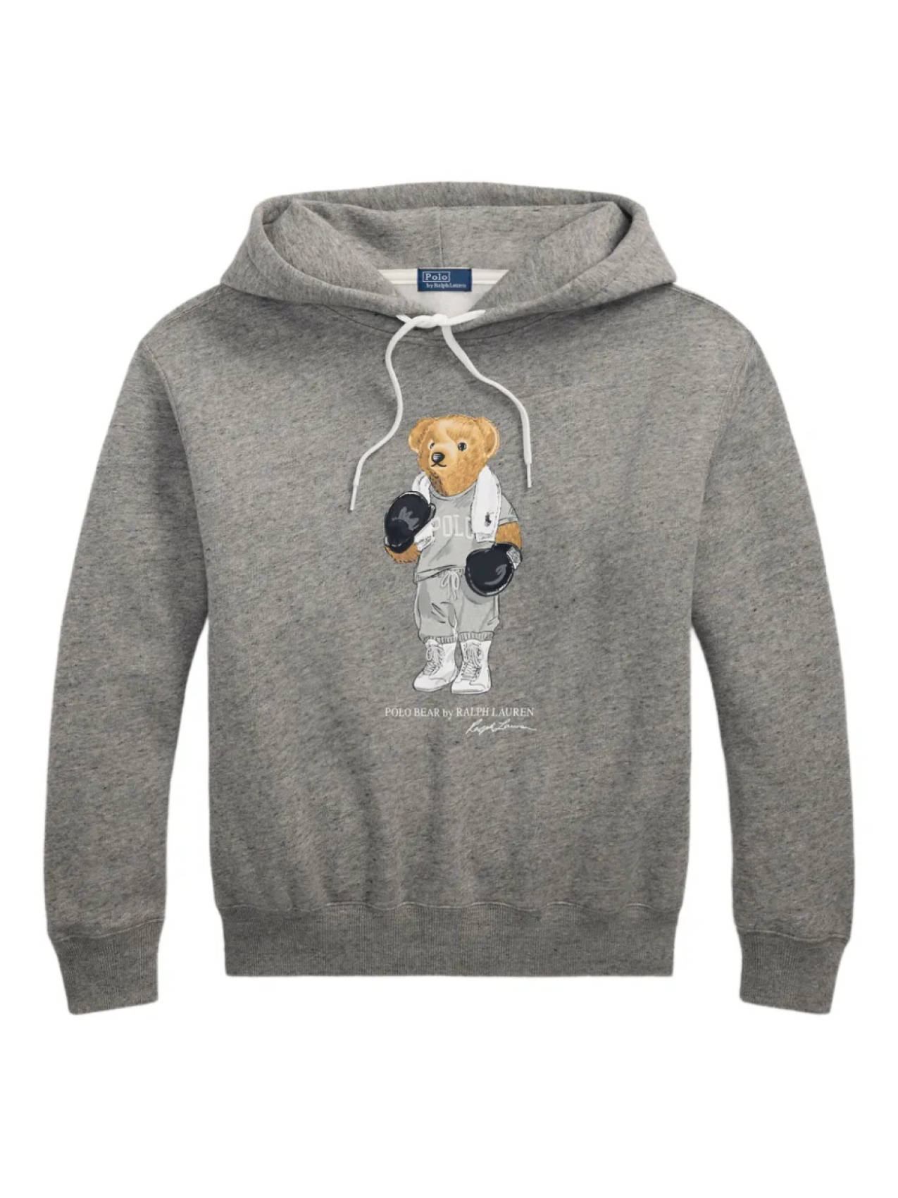 

Polo Ralph Lauren толстовка с капюшоном и графичным принтом, серый