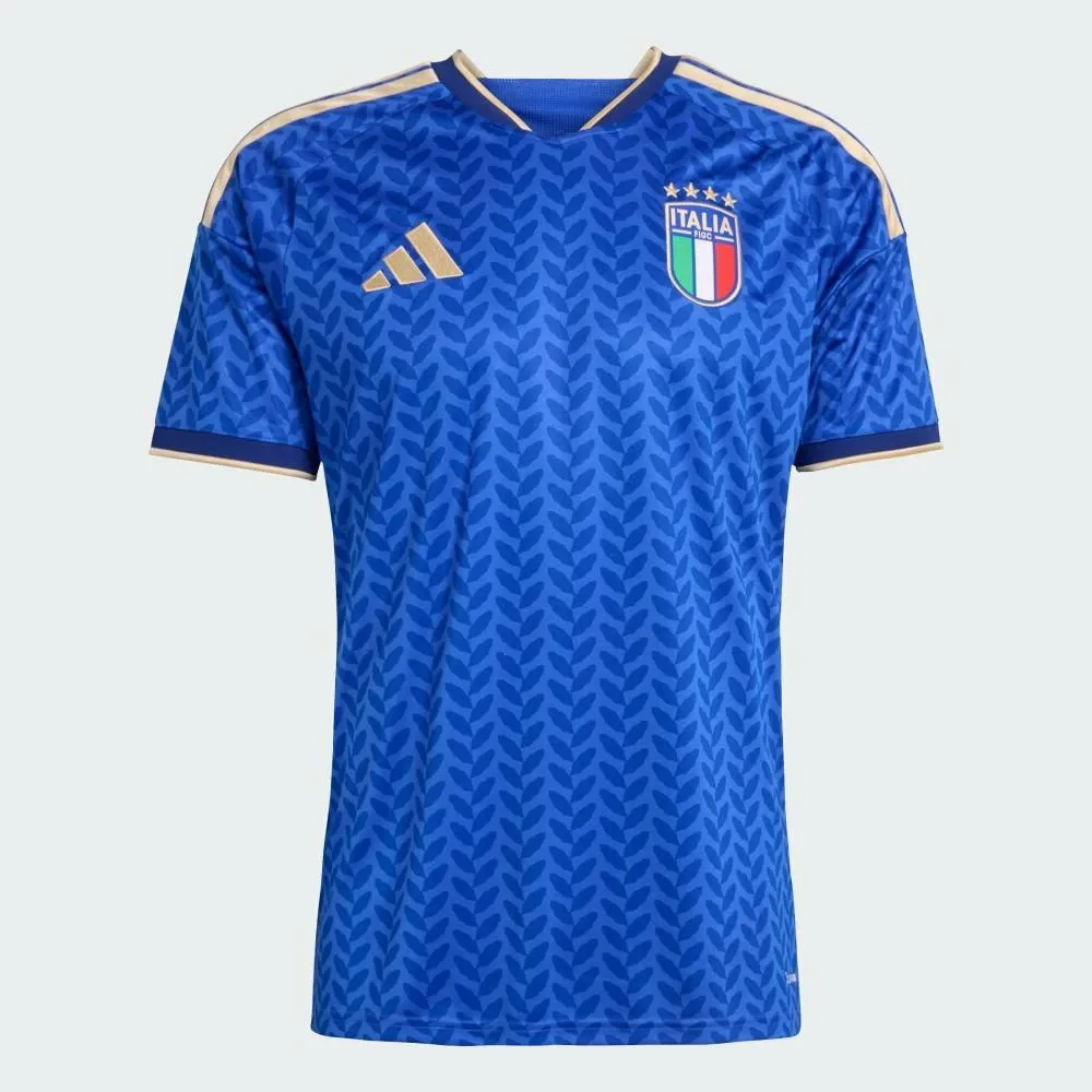 Домашняя футболка сборной Италии №26 (реплика) Adidas, blue — фото 4