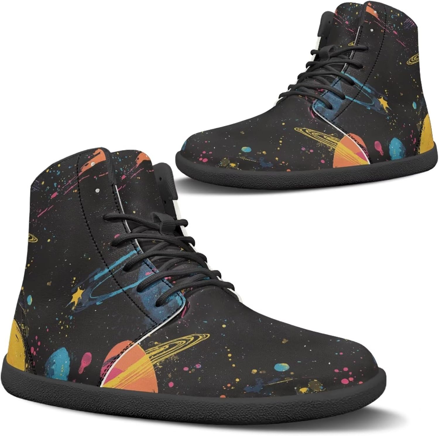 

Кроссовки Binienty для мужчин и женщин, Ink Painting Planet