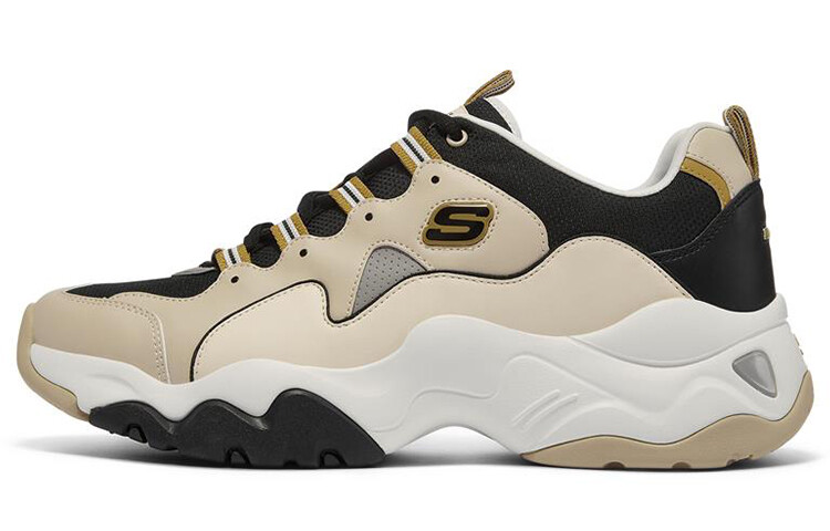 

D"LITES 3.0 Кроссовки для мужчин с низким верхом, серо-коричневые/черные Skechers, Черный, D"LITES 3.0 Кроссовки для мужчин с низким верхом, серо-коричневые/черные Skechers