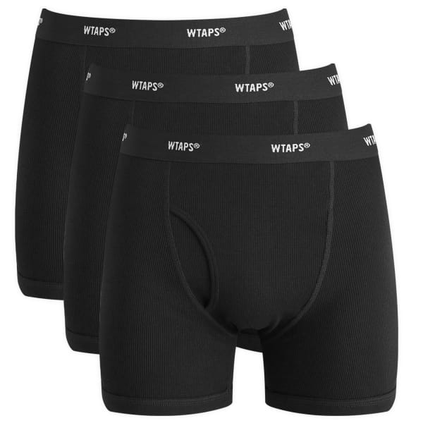 

03 skivvies 3 пары трусов-боксеров Wtaps, черный