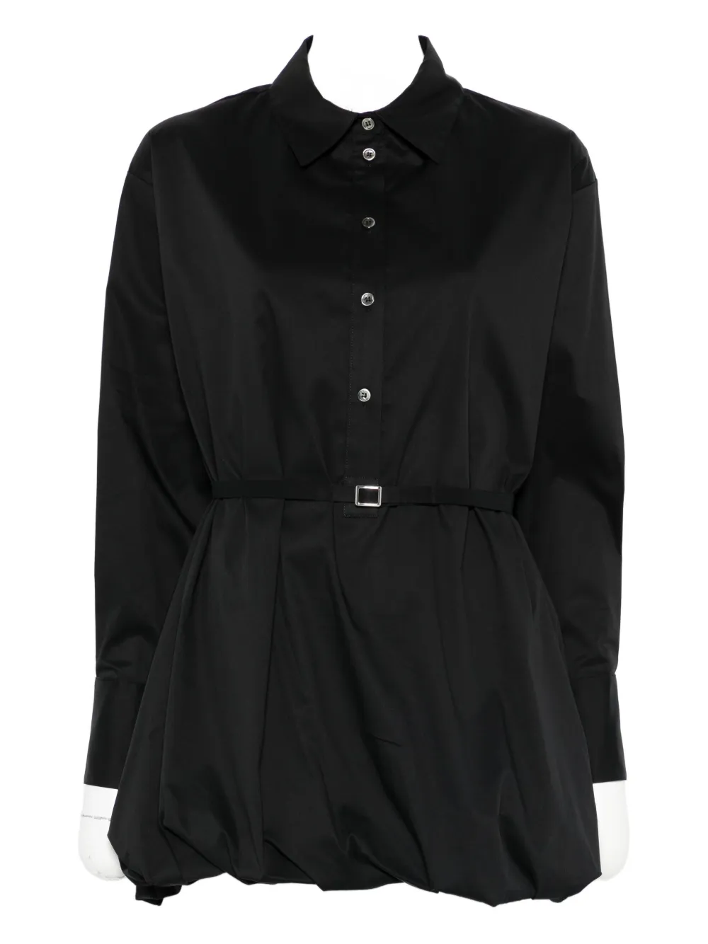 

Рубашка с поясом Su, черный