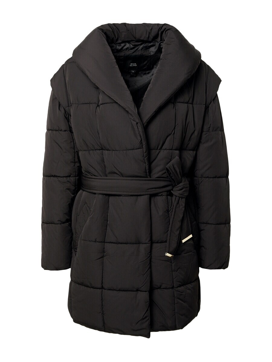 

Зимняя куртка River Island, черный
