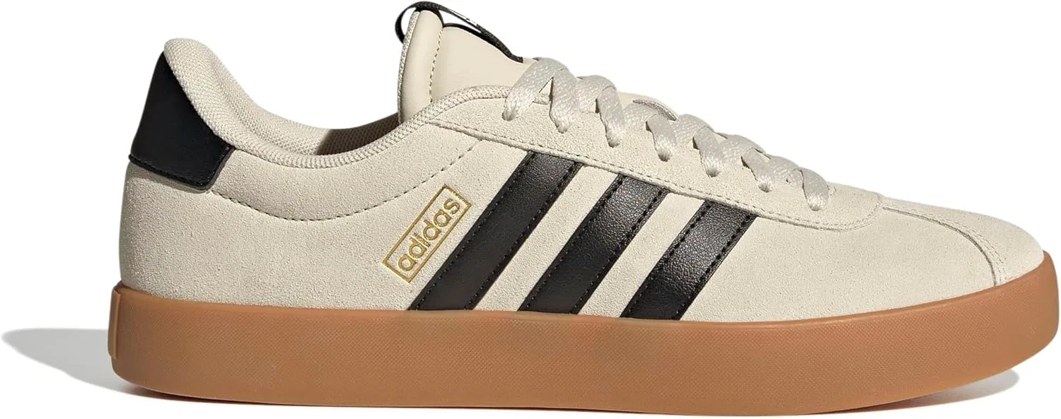 Мужские кроссовки Adidas Vl Court 3.0, Alumina Core Black Gold Metallic — фото 2
