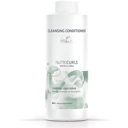 

Nutricurls Очищающий кондиционер Waves & Curls 1000 мл, Wella