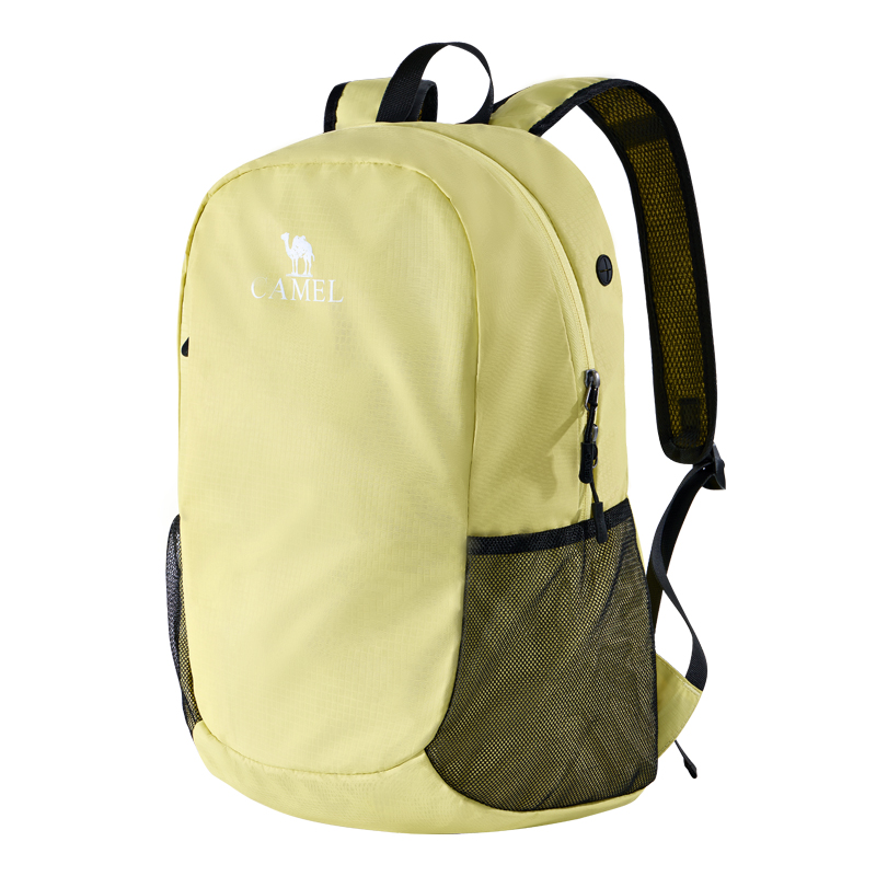 

CAMEL 25-литровый рюкзак из ткани черно-серый унисекс, Light Scallion Yellow