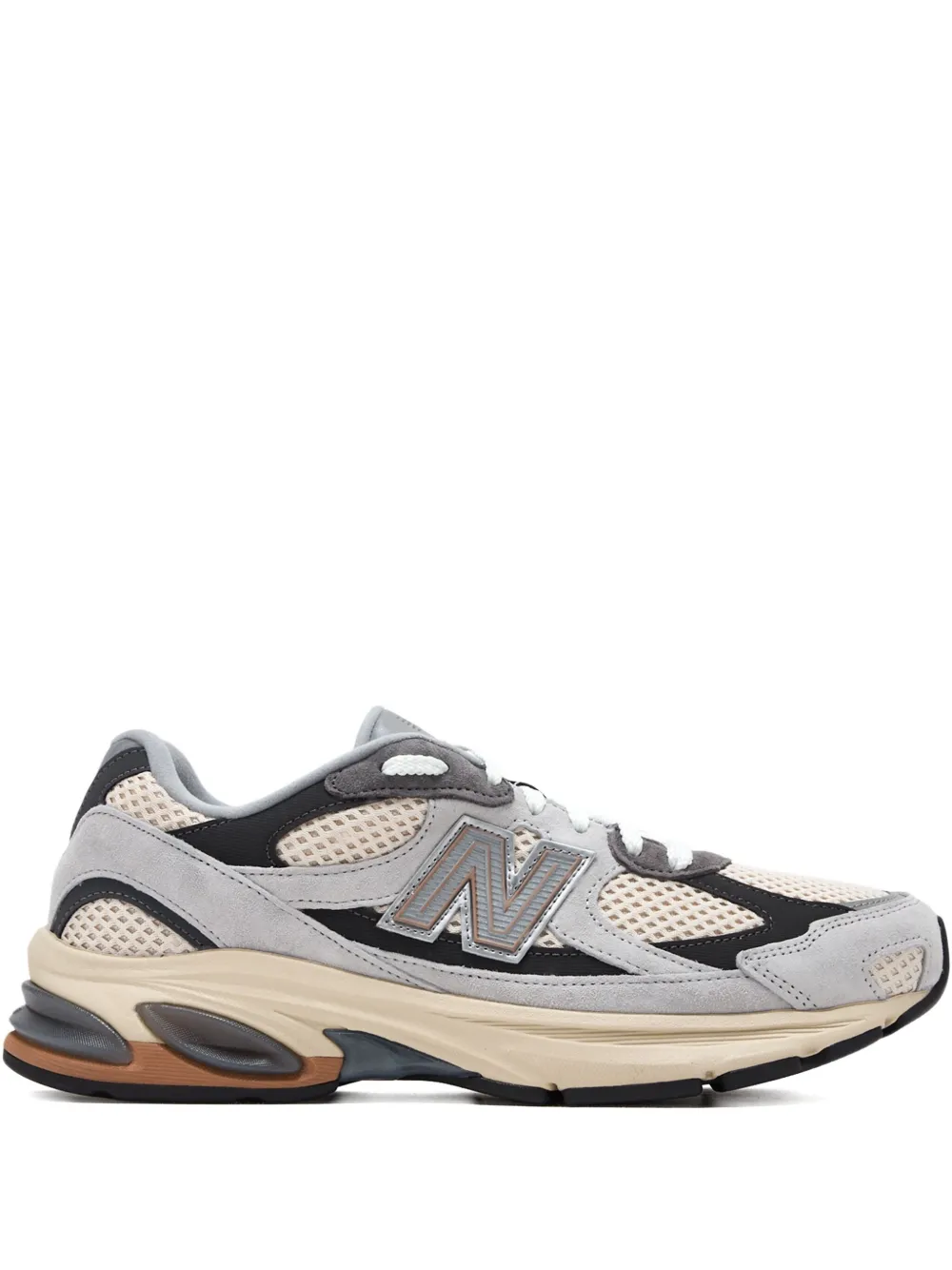 

Кроссовки 2010 со вставками NEW BALANCE, серый