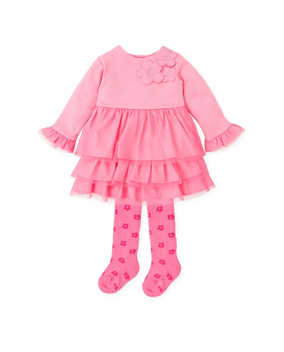 

Комплект платье и колготки Agatha Ruiz de la Prada, розовый