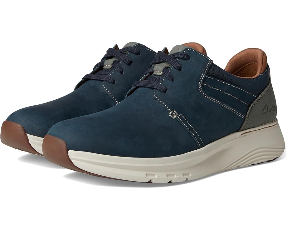 

Кроссовки Clarks Motion Trek Plain Toe, цвет Navy Combi Nubuck